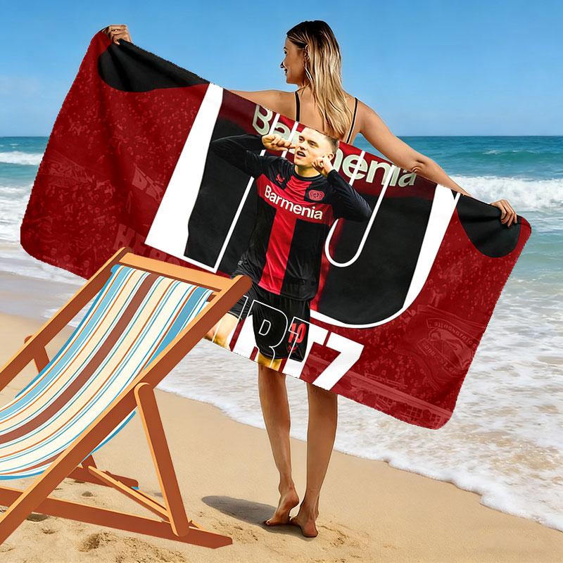 Wirtz Print Beach Towel, Large Soft Quick Dry Towel for Beach Camping Swimming