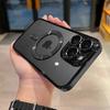 Luxury Magnetic Plating Clear Case For Magsafe Wireless Charging iPhone 11 12 13 14 15 16 17 Pro Max Air Plus Shockproof Cover