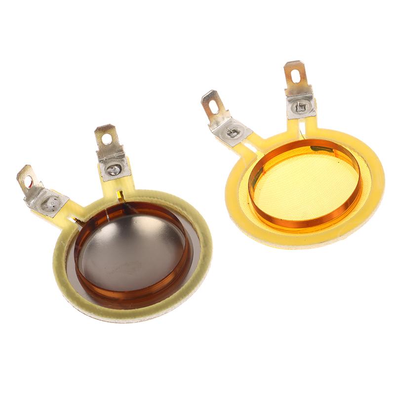 1Pcs For Home Theater Mixer Console Treble Horn Audio Tweeter Speaker Voice Coil 25.4Mm Titanium And Resin Diaphragm Repair Kit