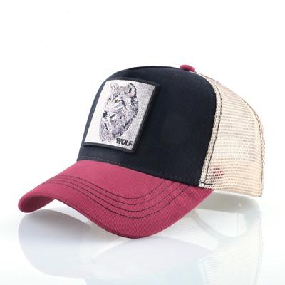 Cappellini Snapback Berretto da baseball traspirante estivo Donna Cool Streetwear Wolf Trucker Bones Cappelli Hip Hop
