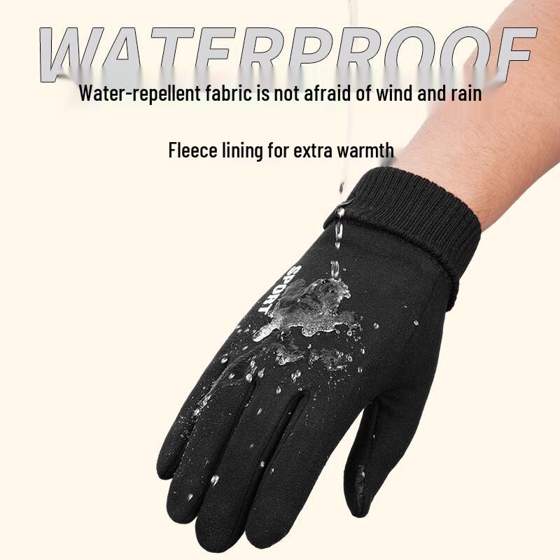 Warrior Men's Winter Thermal Touchscreen Gloves