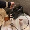 Portable chain 2025 new fashion versatile niche design high sense diamond chain bag shoulder messenger bag women