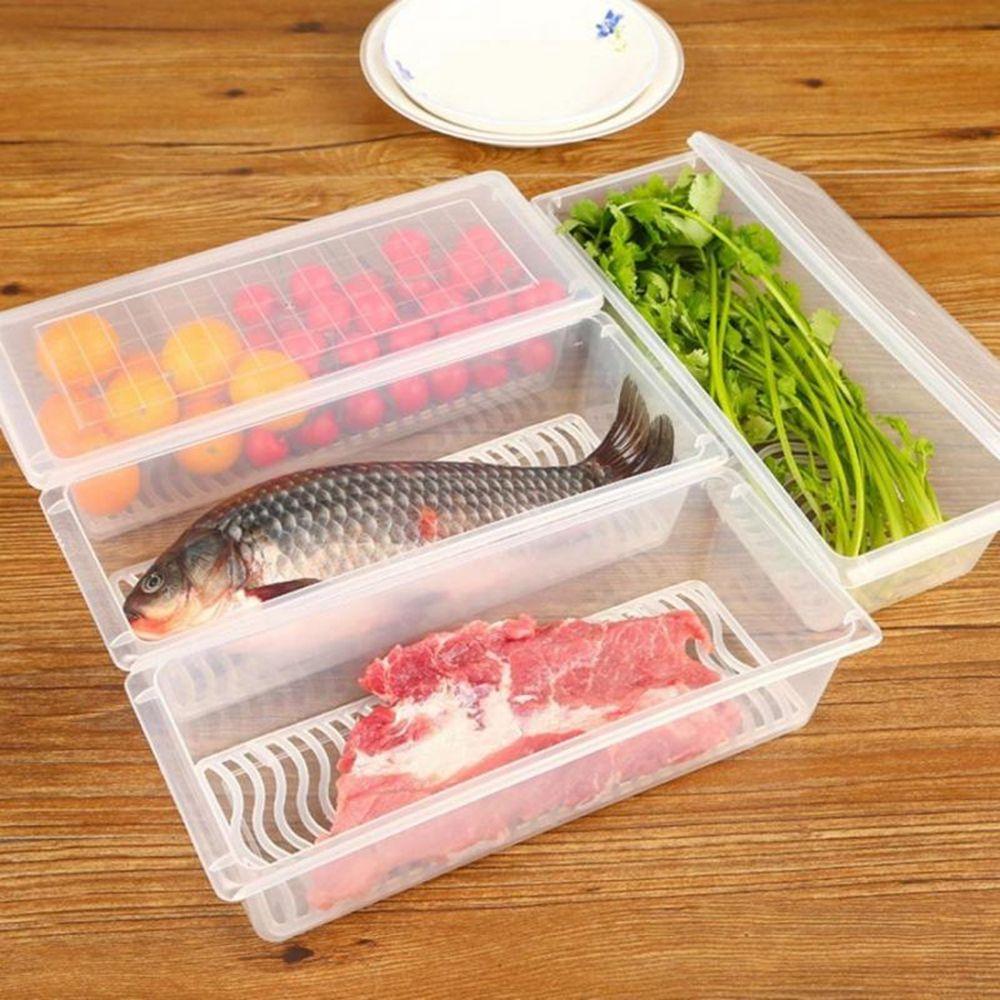 Tools With Lids Food Organizer Boxes Storage Containers Preservative Box Refrigerator Organizer
