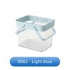 Dorm Shower Basket With Handle, Portable PET Bath Storage Bin for Shared Bath, Gym, and Daily Supply Carrying Use