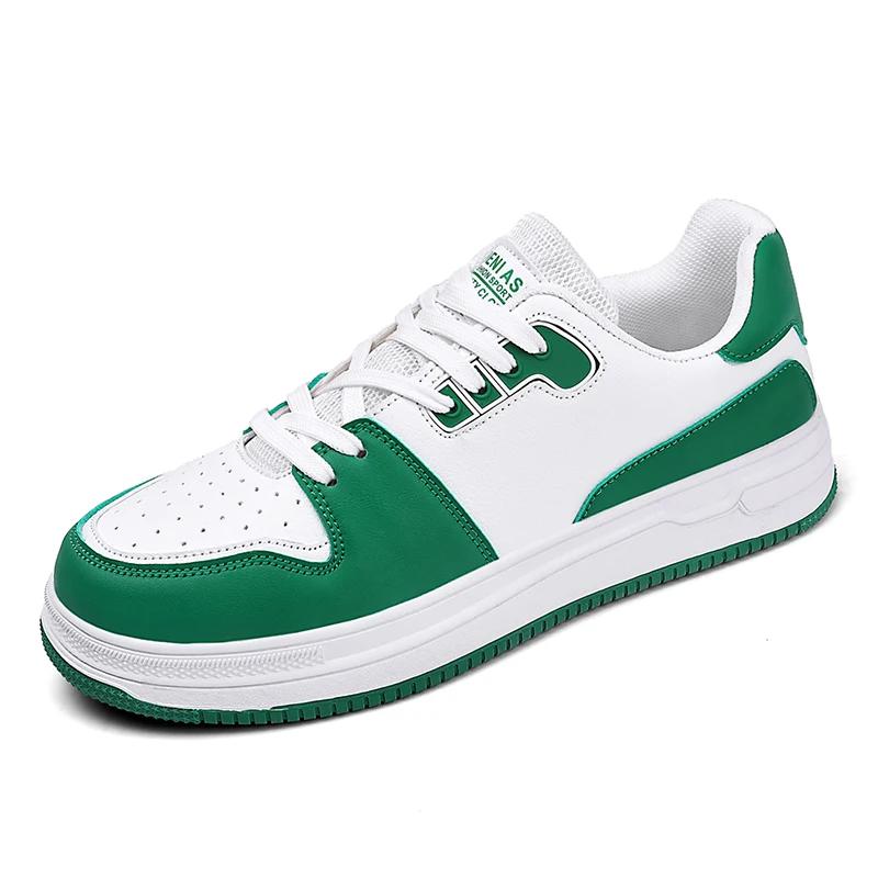 Duży Rozmiar39-47Męskie Casualowe Buty Sportowe z Personalizowanym Designem Lekkie i Wszechstronne Skórzane Wygodne Męskie Buty Boardowe