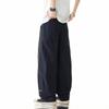 American trendy brand contrasting color splicing design scimitar casual pants men's summer new sports quick-drying tooling charging pants