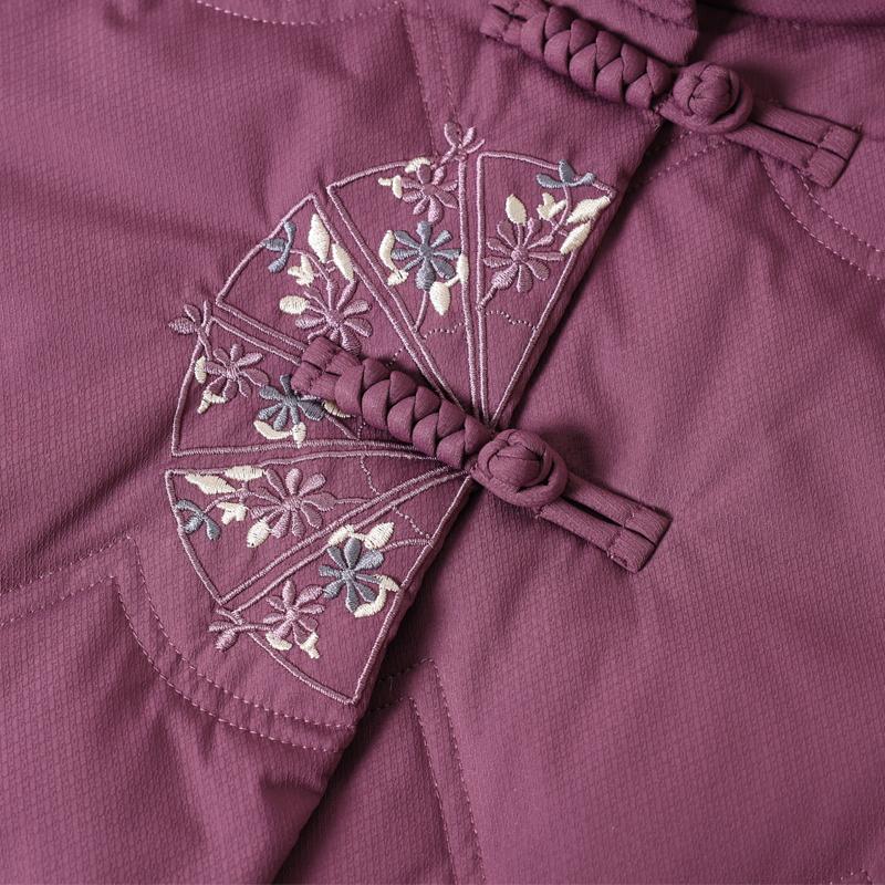 Plus Size Middle Age Women's Winter Down Jackets Thick Warm Embroidery Down Coats Woman Outerwears