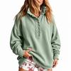 Women's Fashion Casual Retro Color Long Sleeve Pullover Top for Everyday Wear