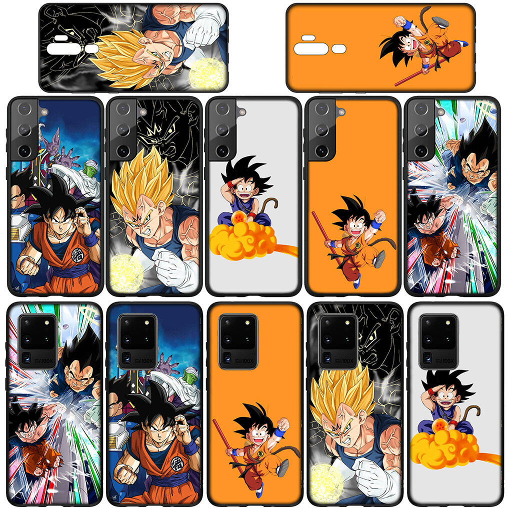 Etui na telefon do iPhone 17 15 16 Plus Xiaomi Poco X7 X6 F8 F7 M8 C85 C75 Redmi Note 14 12 11 13 Pro Max 14C 13C 15C Komiksy Dragon Gokus Vegeta IV Kule