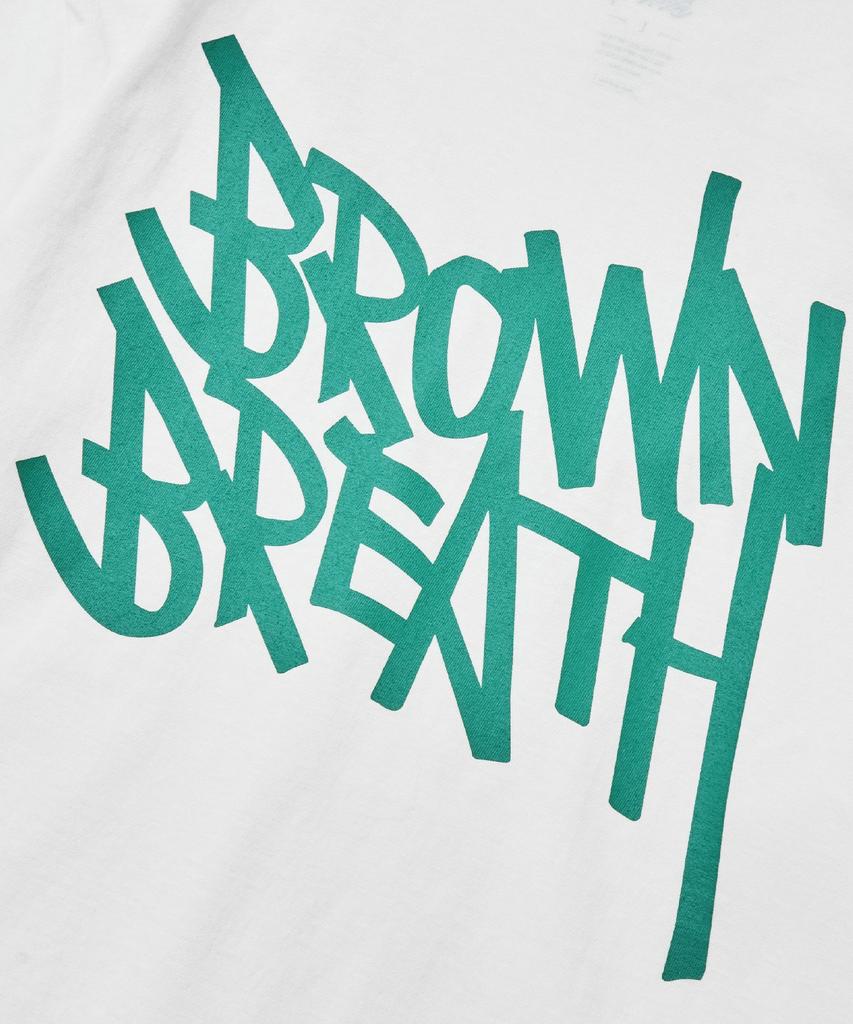 BROWNBREATH Tag Tee - Off White