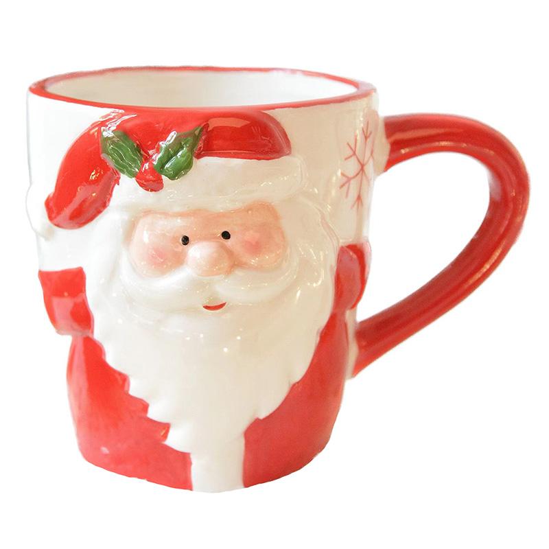 Weihnachtsserie Weihnachtsmann-förmige Tasse Schneemann-förmige Tasse Weihnachtsdekoration Geschenk