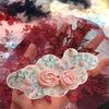 Detailed Embroidery Flower Decorations Patches Handmade Cloth Applique  Dressmaking