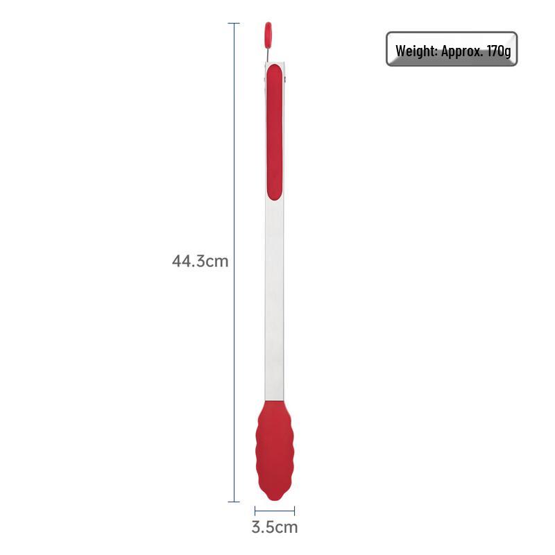 ZISIZ Silicone Food Tongs
