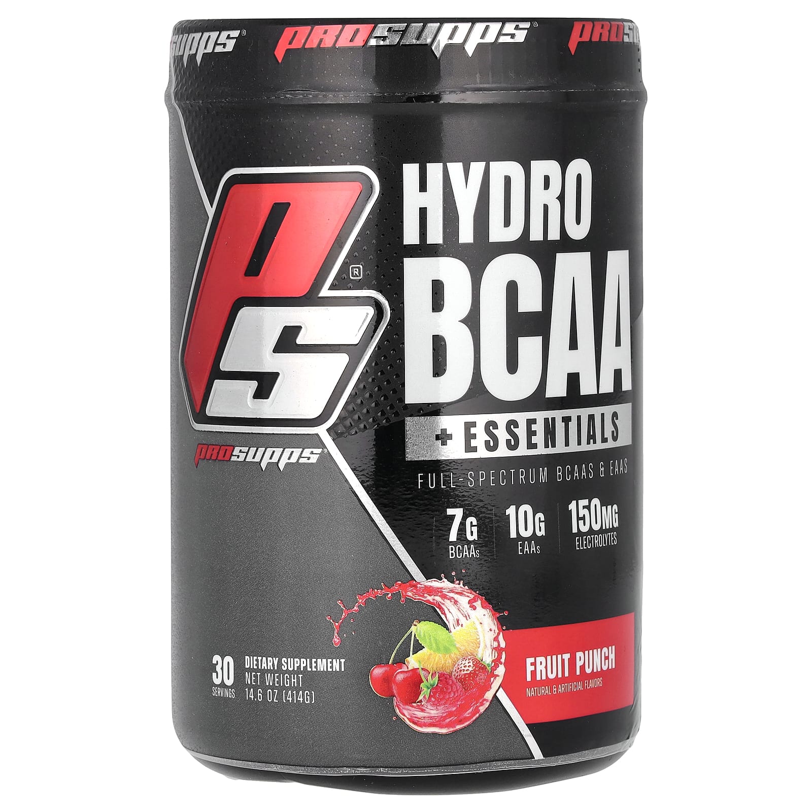 

ProSupps, Hyrdo BCAA Plus Essentials, Fruit Punch, 414g (14.6oz)