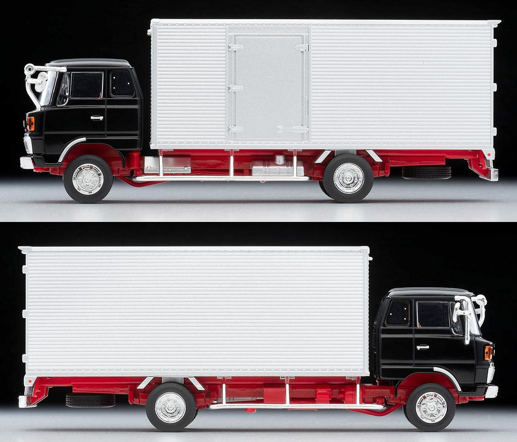 Tomytec Tomica Limited Vintage Neo Scale Hino Ranger KL545 Panel Van Finished 1/64 LV-N243b (Black) -