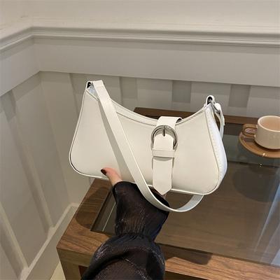 Underarm Bag Women's 2025 New High-value Messenger Bag Single Shoulder French Niche Design Textured Baguette Bag Women's Bag