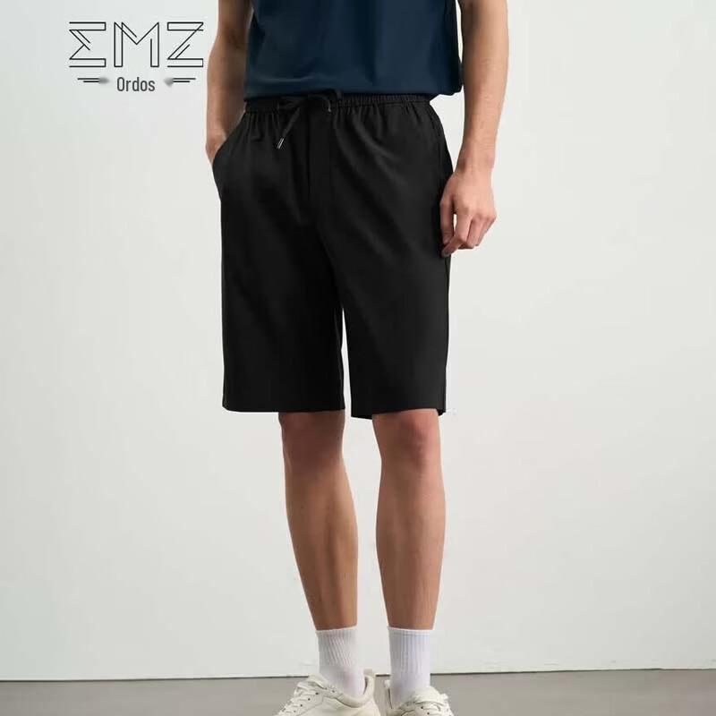 EMZ Men s Casual Summer Shorts 35 чёрный