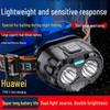 Ultra-Bright LED Induction Headlamp - Long Battery Life, Rechargeable, Perfect for Outdoor Fishing and Mining