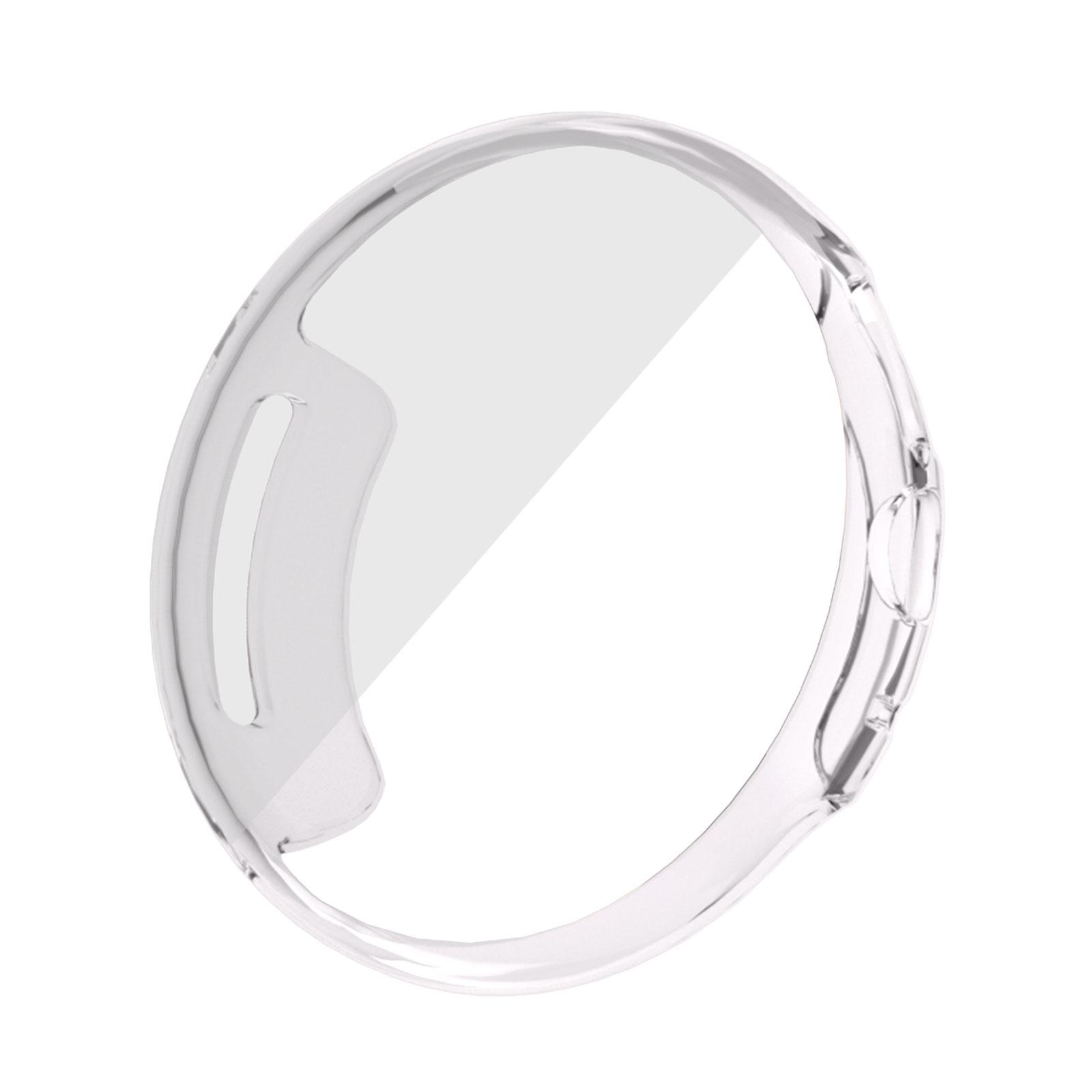 

Универсальный защитный чехол для Pixel Watch 3 41/45 мм TPU с полным покрытием от царапин, повышающий долговечность 45 прозрачный