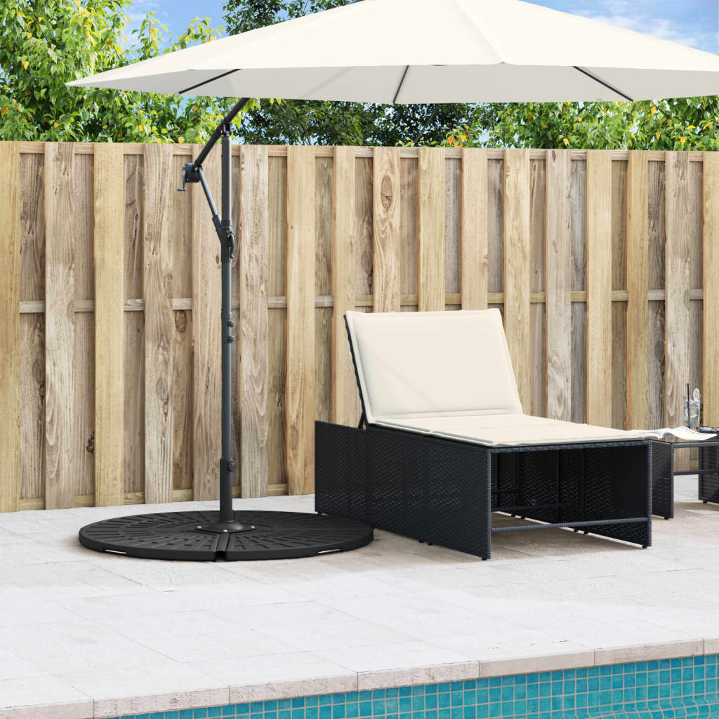 Vidaxl Umbrella Base with Cross Stand, 14 Kg