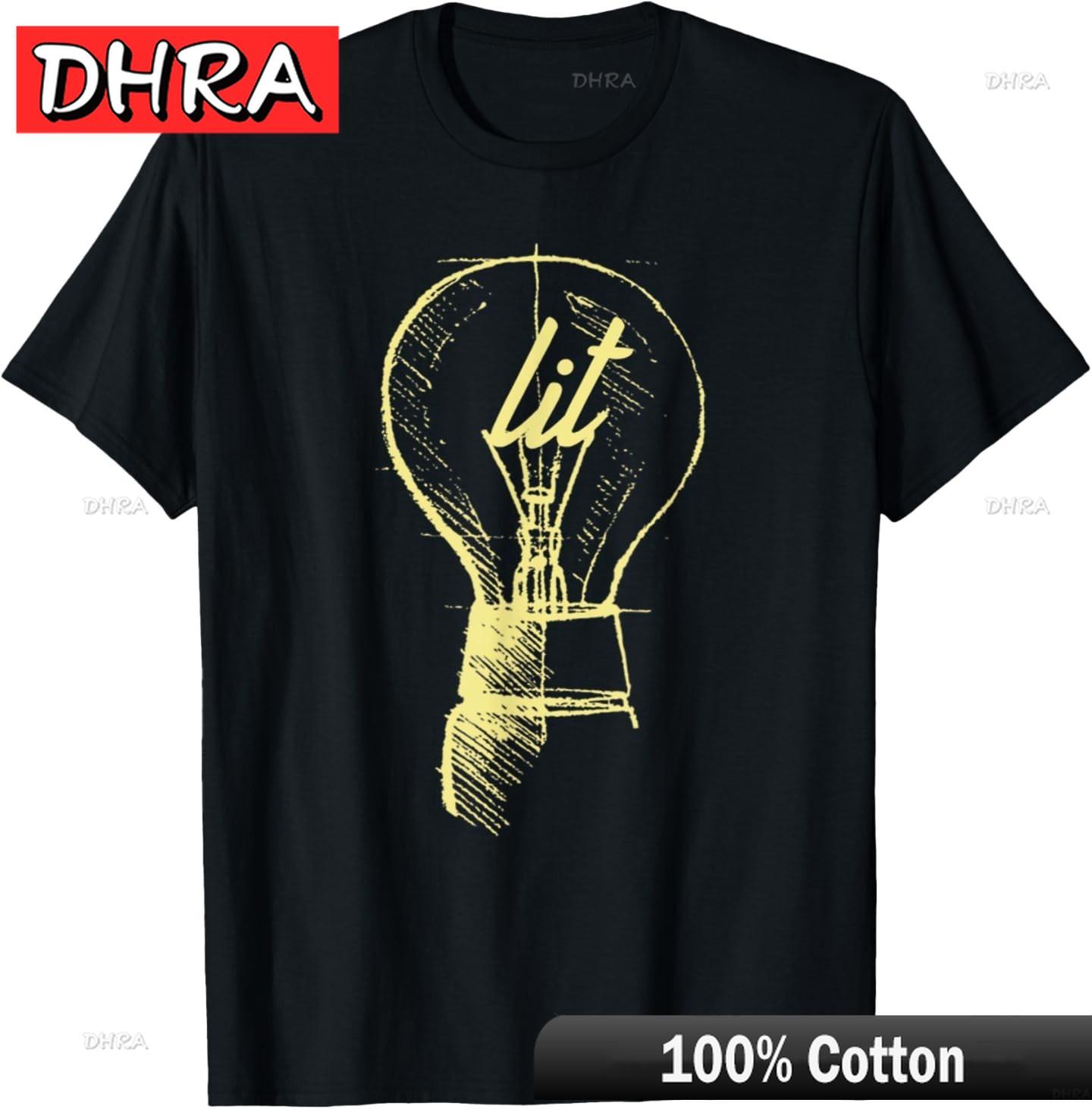 Funny Electrician Vintage Get Lit TShirt Unique Funny Bold Graphic Tshirts Cool Cool Vintage Clothing Shirts FeUnisex Customized S