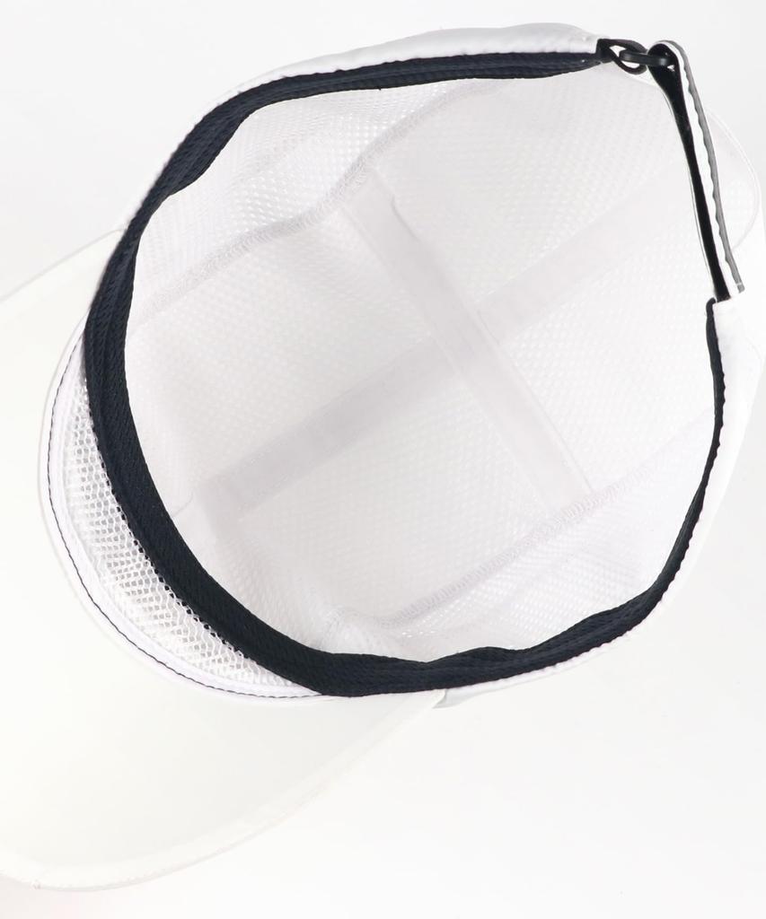Cap with Mesh Parts and Mesh Panel of HYR430 WH CW-X/Wacoal [UNISEX] (Inner Brim) (Top Head)