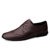 Genuine Leather Business Shoes Men'S Formal Gentleman'S Suit Shoes Luxury Oxfords High Quality Brogue Casual Italian Man Shoes