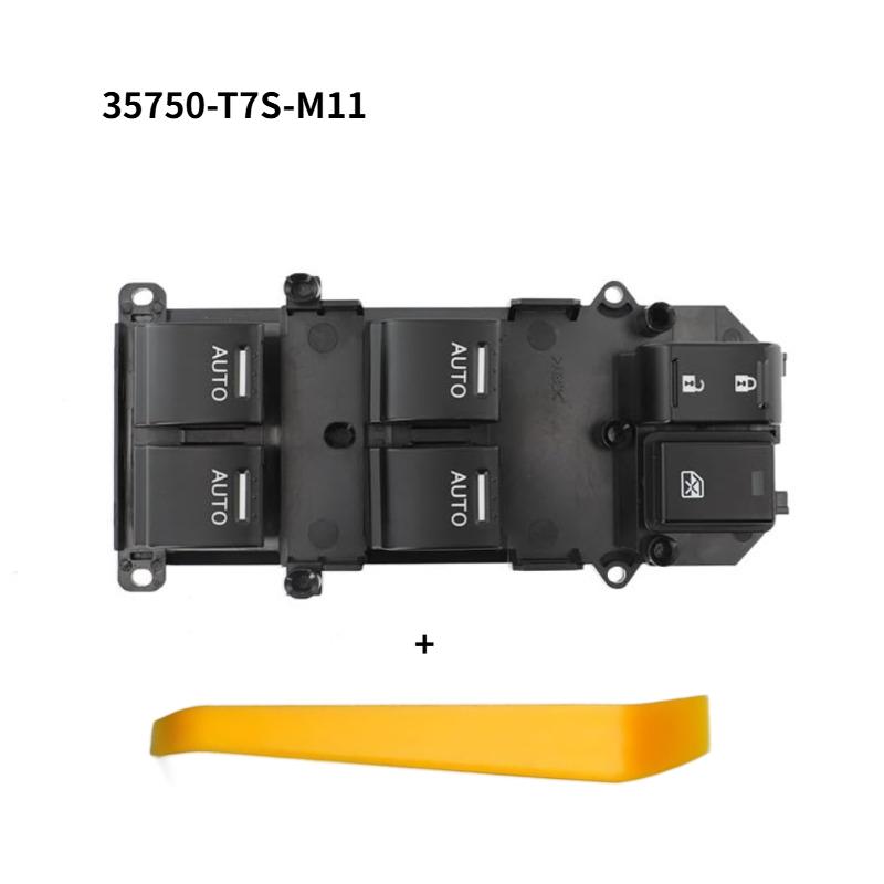 35750-T7S-M11 for Honda Civic 2011-2017 Front Left Master Power Window Switch Driver Side Lifter Control Button Car Accessories