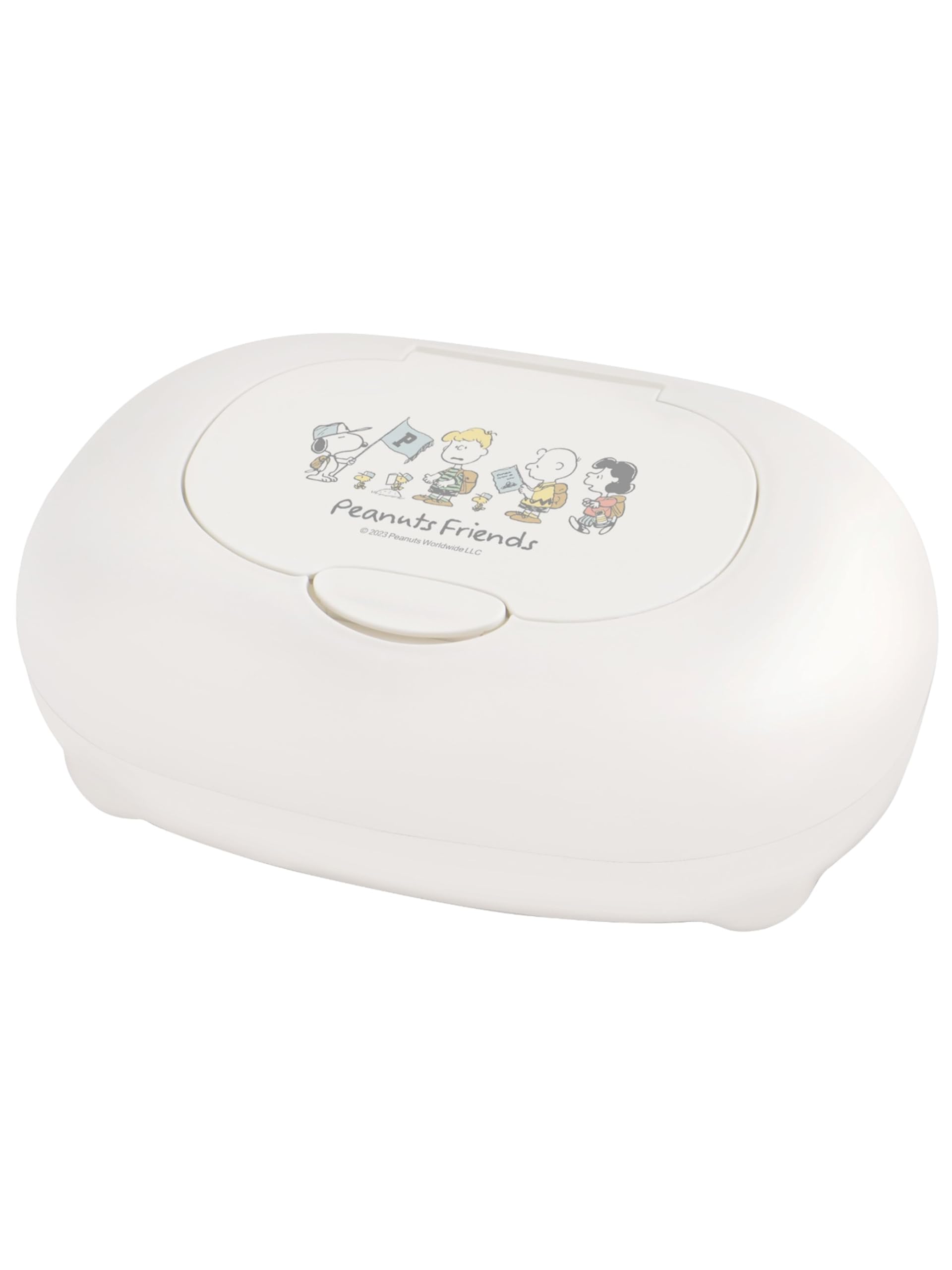 

Nishiki Kasei Wet Wipes 19 x 13 x Made in Open Case, Snoopy, Ivory, Approx. 7.5 cm, Japan, One-Push слоновая кость