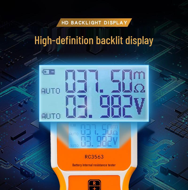 High-Precision Internal Resistance Tester for Ternary Lithium, Storage Batteries, and 18650 Cells