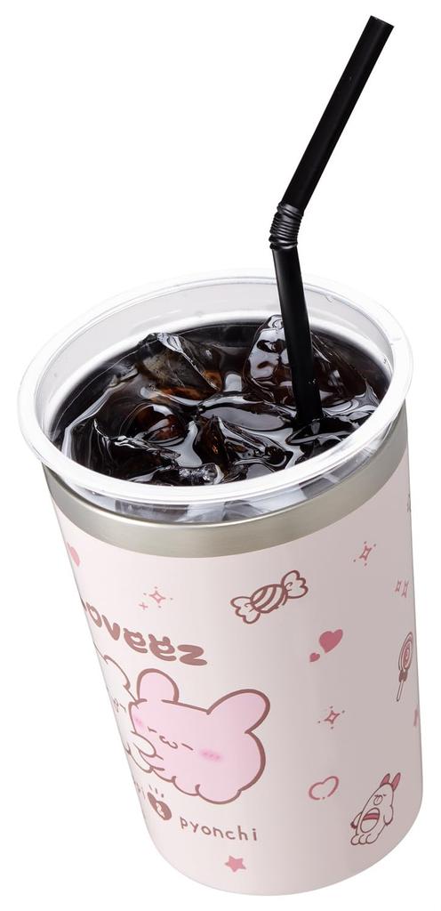 Skater Convenience Store Coffee Stainless Steel Lovelys Tumbler, Medium, 400ml, Insulated, STCV2-A