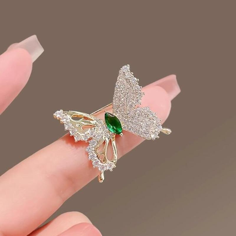 1Pc Fashion Butterfly Brooch for Women Men Exquisite Butterfly Insect Brooches Pins Jewelry Accessories Party Gifts