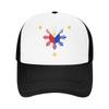 Bandiera Filippine Spilla Filippina Pinoy Pinay Orgoglio Unisex Cappellino da Baseball in Rete Unisex Cappelli da Sole HipHop Cappello Regolabile Cappellino da Camionista Estivo