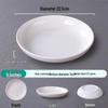 YuQunHui Commercial Melamine Round Dinner Plate