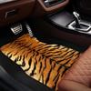 1pc/2pcs/4pcs Multi-functional Car Floor Mats Yellow Forest King Imitation Animal Tiger Skin Light Luxury General Car Front And