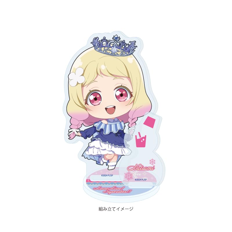 Love Live! Superstar!! 31 Natsumi Onizuka [Mini Character Illustration] Acrylic Stand Plate