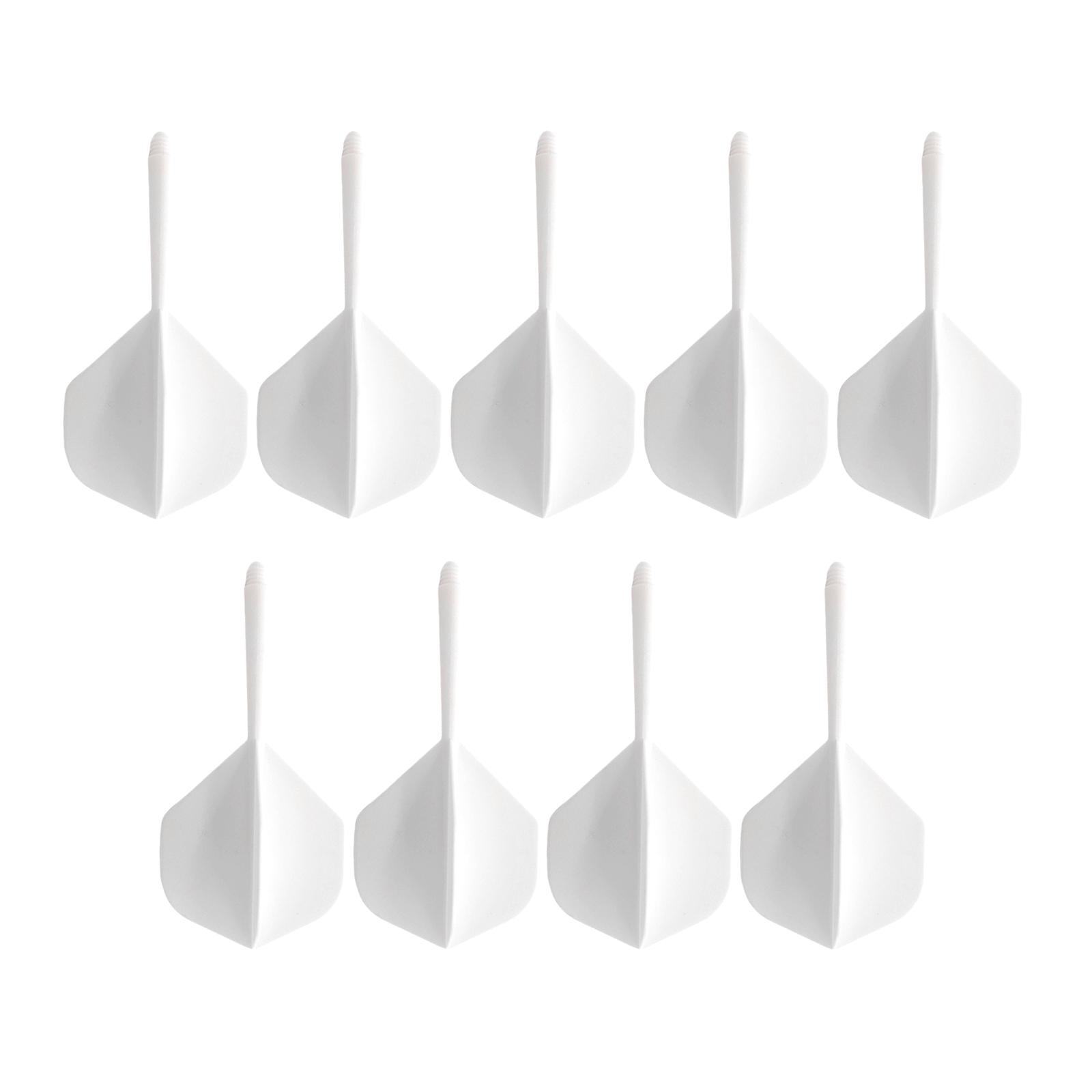 

Integrated Dart Shaft and Flights Dart and Flights Dart Shafts and Flights Combo for 2BA Thread Diameter Dart Barrels белый