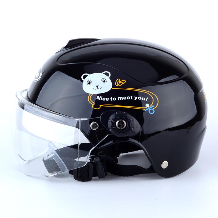 Children Boy Girl Advanced Breathable Windproof Motorbike Helmet for Summer