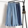 MOJTA Women Spring Autumn Plus Size Casual Loose Pants Hight Waist Jeans