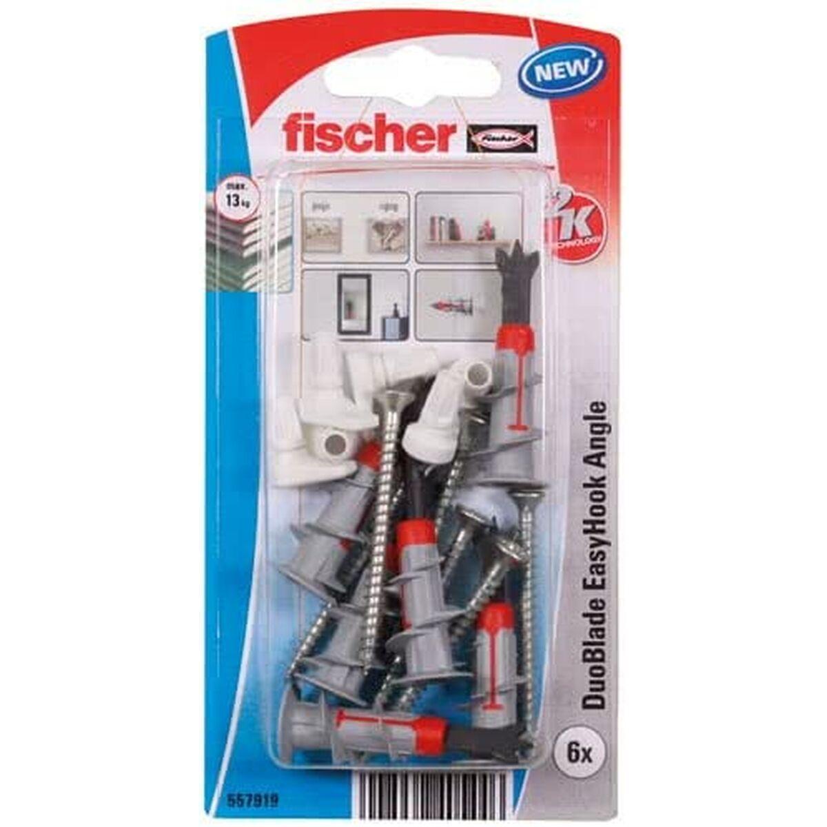 

Крючки Fischer duoblade easyhook, 6 шт. TU прозрачный