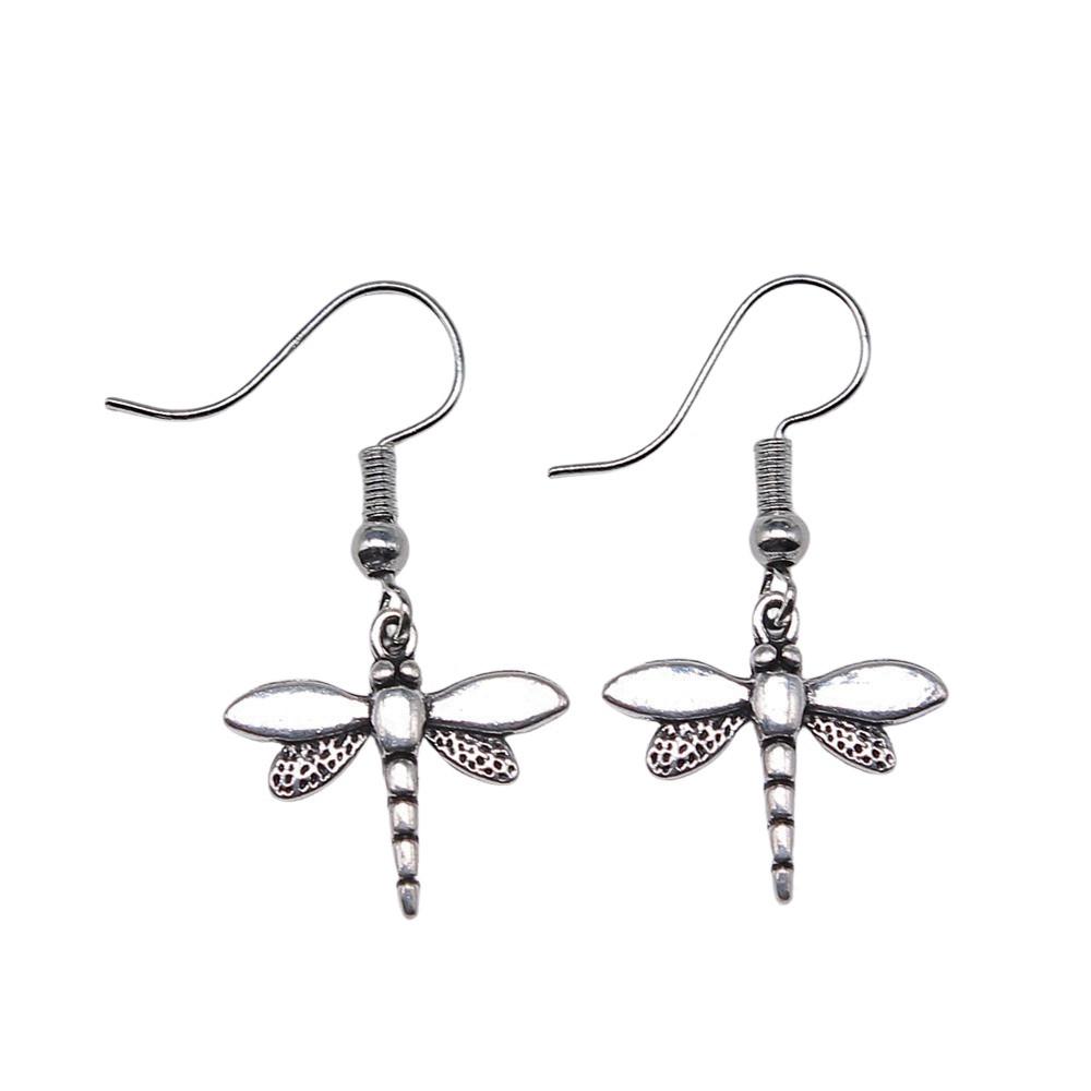 Filigree Butterfly Dangle Earrings Retro Boho Openwork Butterfly Drop Earrings Vintage Jewelry