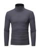 2023 Foreign Trade Men's Autumn and Winter Turtleneck Multi-color Bottoming Shirt Long-sleeved Polished Velvet Inner Thermal Underwear