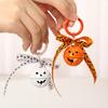 Halloween Series Cute Pumpkin Bell Keychain, Friendship & Couple Pendant, Holiday Gift, Bag Charm Accessory Halloween Accessories Teachers Day