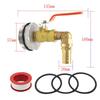 200L For Oil Drum Replacement Parts Stainless Steel Outlet Tap Offering Leak Proof Valve for Controlled Dispensing of Liquids