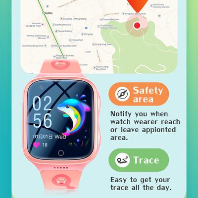 4g Kids Smart Watch Camera Sos Waterproof Gps Wifi Video Call Monitor Tracker Location Lbs Smartwatch Children Watch