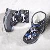 Winter Boys' Snow Boots Children Shoes Plush Waterproof Fabric Non-Slip Girl Shoes Rubber Sole Snow Boots  Warm Outdoor Boots