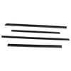 4pcs Door Belt Weatherstrip Molding Seal For Honda Fit Jazz 2008-2013