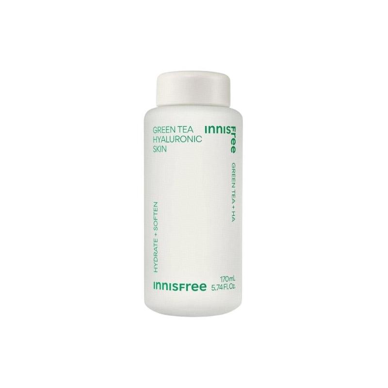 Innisfree lotion moisturizing Green Tea Hyaluronic Acid Lotion-170ml зелёный