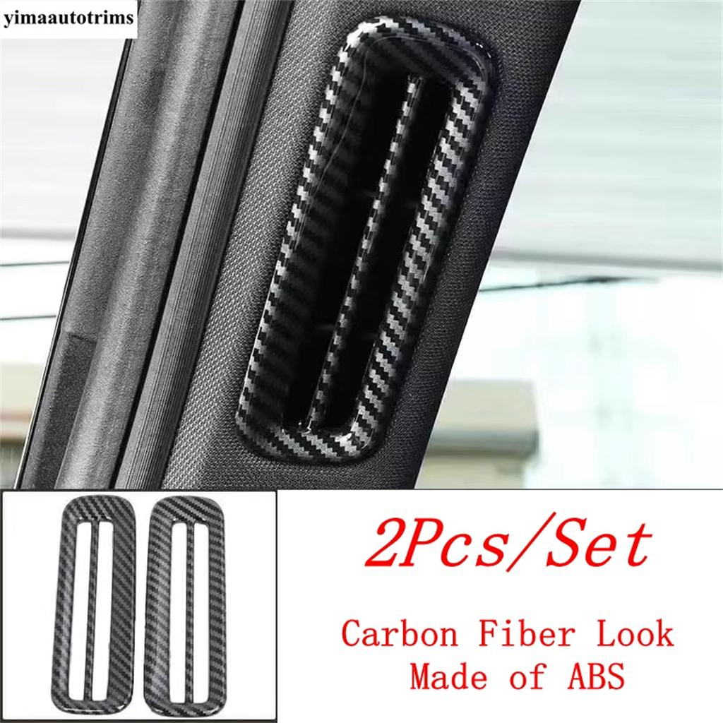 For Xpeng G6  2024 2025 Accessories Pillar A AC Air Vent Outlet / Window Lift / Handle Bowl / Rear Box Anti Kick Cover Trim Pillar A Air Outlet