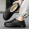 2025 Neue Mode Baumwollpantoffeln Herren Winter Warm Zuhause Baumwollschuhe Wasserdichte Gartenschuhe Indoor Slipper Schlichte Schuhe